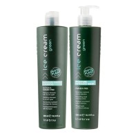 Набор Inebrya Green Moisture Gentle увлажняющие шампунь и маска для всех типов волос, 2*300 мл