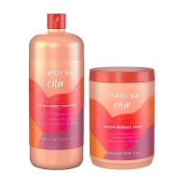Набор Inebrya Color Perfect шампунь и маска для окрашенных волос, 2х1000 мл