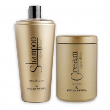 Набір KLERAL System DUO Semi di Lino шампунь і маска з олією льону для пошкодженого волосся, 2х1000 мл