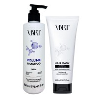 Набір VIART DUO with Hyaluronic Acid шампунь і маска для відновлення та об'єму тонкого волосся, 250+200 мл