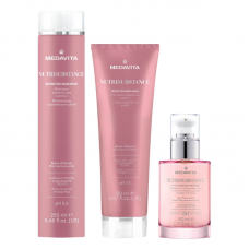 Набір Medavita Nutrisubstance TRIO-1 шампунь, маска, крем для живлення та зволоження сухого волосся 250/150/100 мл