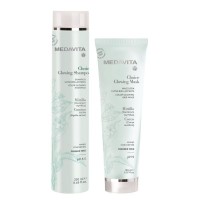 Набор Medavita Choice Glowing DUO шампунь и маска для увлажнения и блеска окрашенных волос 250/150 мл