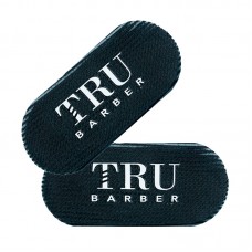 Липучка-фіксатор для волосся Tru Barber чорна (2 шт. в упаковці)