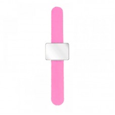 Перукарський магнітний браслет-тримач для заколок, невидимок квадрат рожевий