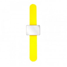 Перукарський магнітний браслет-тримач для заколок, невидимок квадрат жовтий