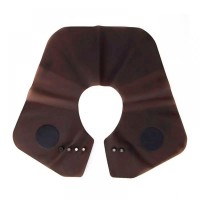 Комір-обтяжувач милькоуп перукарський силіконовий Happy Hair чорний