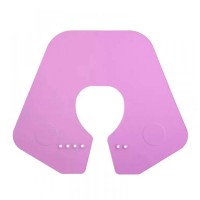 Комір-обтяжувач милькоуп перукарський силіконовий Happy Hair бузковий