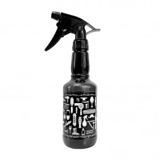 Пульверизатор розпилювач для волосся перукарський Barbershop-1 пластиковий 350 мл чорний