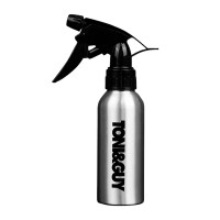 Пульверизатор Tony&Guy Spray Bottle розпилювач для води перукарський алюмінієвий 175 мл сріблястий