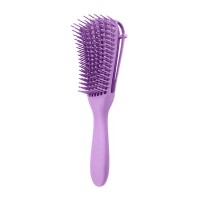 Расчёска с регулировкой щетины для вьющихся и курчавых волос Flexi Detangling Brush лиловая