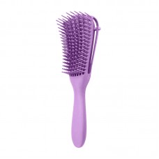 Гребінець з регулюванням щетини для кучерявого волосся Flexi Detangling Brush лиловий