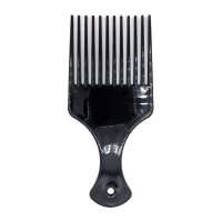 Гребінь Professional Afro Hair Picker пластиковий термостійкий чорний 168 мм 75539