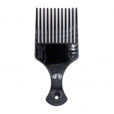 Гребінь Professional Afro Hair Picker пластиковий термостійкий чорний 168 мм 75539