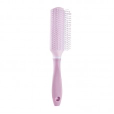 Масажна щітка Fashion Candy Comb для укладання волосся пласка бузкова