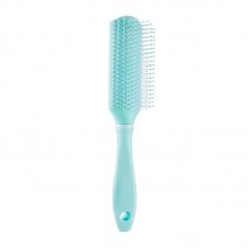 Масажна щітка Fashion Candy Comb для укладання волосся пласка блакитна