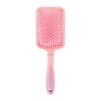 Масажна щітка Fashion Candy Massage Comb для укладання волосся прямокутна рожева