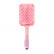 Масажна щітка Fashion Candy Massage Comb для укладання волосся прямокутна рожева