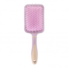 Массажная щетка Fashion Candy Massage Comb для укладки волос прямоугольная фиолетовая