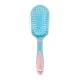 Массажная щетка Fashion Candy Massage Comb для укладки волос овал голубая