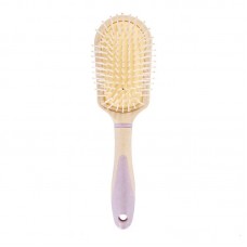 Массажная щетка Fashion Candy Massage Comb для укладки волос овал желтая