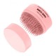 Компактная расческа-массажёр для волос Pocket Hair Brush карманная круглая розовый