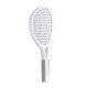 Продувная массажная щетка-браш Tennis Style Hair Brush для всех типов волос ультрамягкая белая