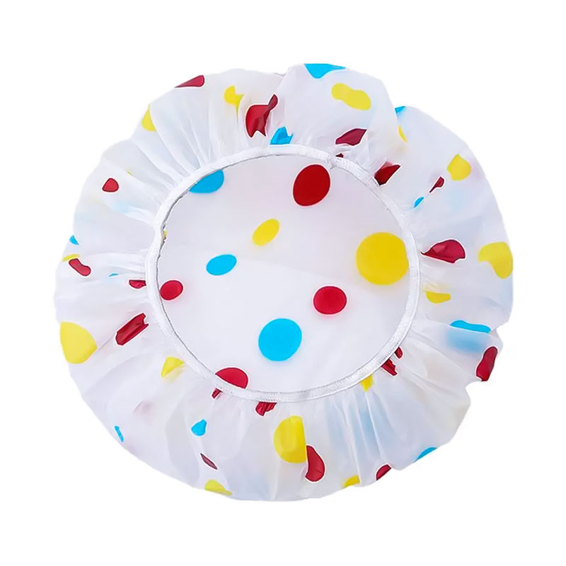 Поліетиленова одношарова душова шапочка для волосся