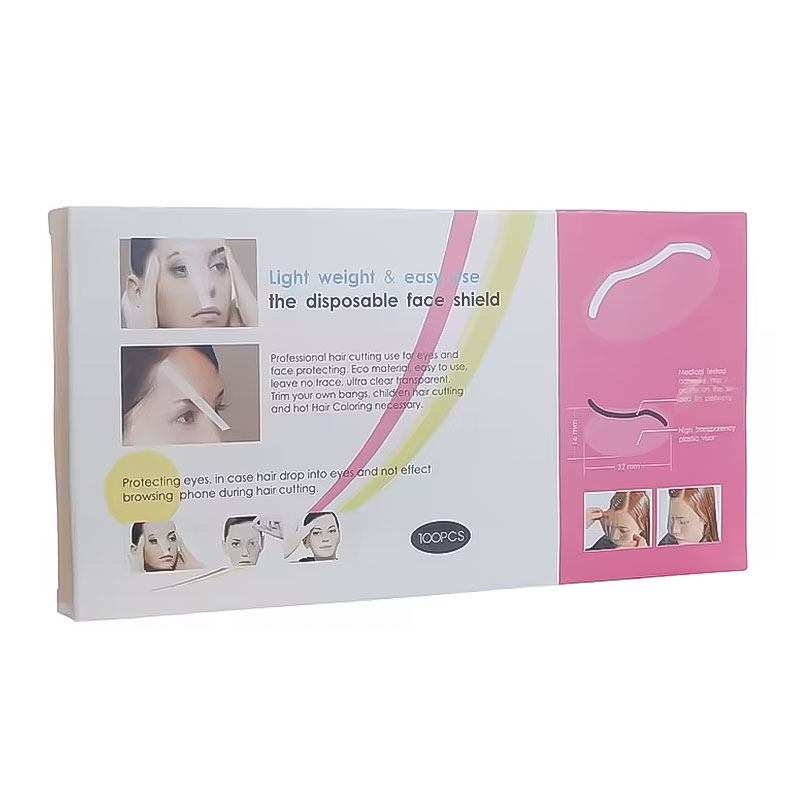 Перукарський захисний екран для клієнта одноразовий набір 100 шт