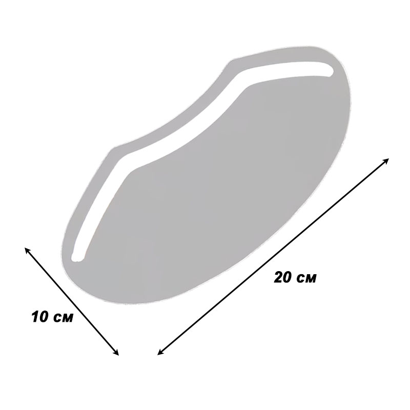 Перукарський захисний екран для клієнта одноразовий набір 100 шт