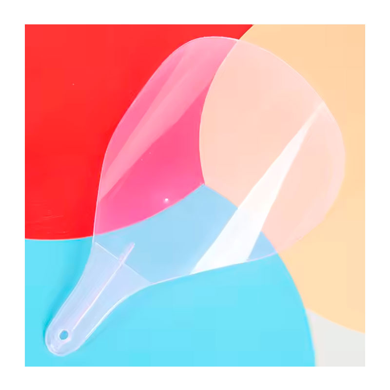 Маска екран для захисту обличчя під час стрижки, укладання волосся прозора 20х14 см