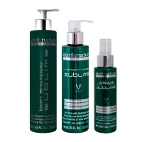 Набір Abril Et Nature Sublime Hyaluronic TRIO шампунь, маска і сироватка для пошкодженого волосся, 250/200/100 мл