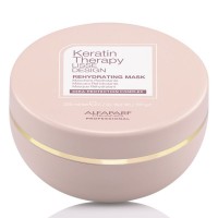 Кератиновая маска Alfaparf Lisse Design Keratin Therapy Rehydrating Mask для увлажнения сухих и поврежденных волос 200 мл