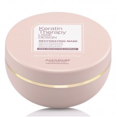 Кератинова маска Alfaparf Lisse Design Keratin Therapy Rehydrating Mask для зволоження сухого і пошкодженого волосся 200 мл