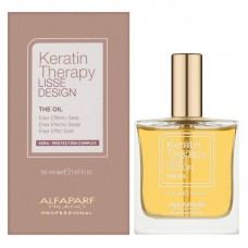 Кератинова олійка Alfaparf Lisse Design Keratin Therapy Oil для сухого і пошкодженого волосся 50 мл