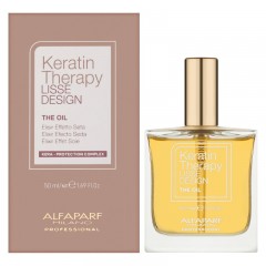Кератиновое масло Alfaparf Lisse Design Keratin Therapy Oil для сухих и поврежденных волос 50 мл