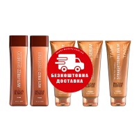 Набір Brazilian Blowout Anti-Frizz для домашнього догляду шампунь, кондиціонер, маска, сироватка, бальзам, 2х350/3х240 мл