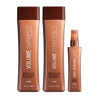 Набір Brazilian Blowout Volume шампунь, кондиціонер та спрей бондінг для об'єму волосся, 2х350/100 мл