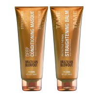 Набір Brazilian Blowout Anti-Frizz маска та термобальзам, 2х240 мл