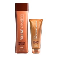 Набір Brazilian Blowout Volume шампунь і маска для глибокого зволоження волосся, 350+240 мл