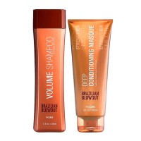Набір Brazilian Blowout Volume шампунь і маска для глибокого зволоження волосся, 350+240 мл