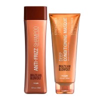 Набір Brazilian Blowout Anti-Frizz шампунь і маска для глибокого зволоження волосся, 350+240 мл