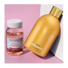 Набір Cocochoco Gold для кератинового випрямлення, 100 г (розлив)/250 мл (заводська)