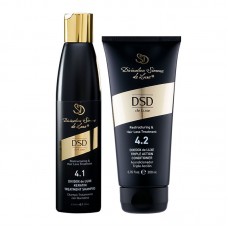 Набір DSD 4.1/4.2 Dixidox de Luxe Triple Action шампунь і кондиціонер проти випадіння волосся, 2x200 мл