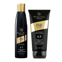 Набор DSD 4.1/4.3 Dixidox de Luxe Keratin Treatment шампунь и маска против выпадения волос, 2x200 мл