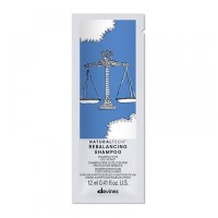 Балансирующий шампунь Davines Natural Tech Rebalancing Shampoo, 12 мл (саше)