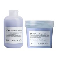 Набір Davines Love Lovely Smoothing розгладжуючі шампунь і кондиціонер, 2х250 мл