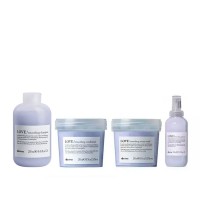 Набор Davines Love Lovely Smoothing шампунь, кондиционер, маска и сыворотка для разглаживания волос 3x250+150 мл