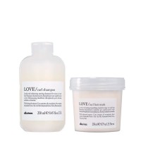Набір Davines LOVE Curl шампунь і маска для кучерявого волосся, 2х250 мл