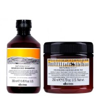 Набор Davines Nourishing DUO шампунь и восстанавливающая маска для сухих и поврежденных волос, 2х250 мл