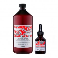 Набір Davines Natural Tech Energizing DUO енергетичний шампунь та лосьйон проти випадіння волосся, 1000/100 мл